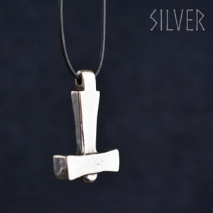 Asgard Uppsala Hammer Pendant – Pewter or Silver-Asgard-Dark Fashion Clothing