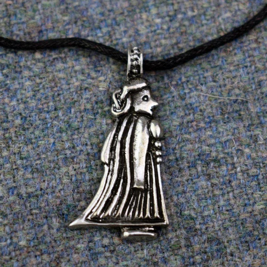 Asgard Valkyrie Pendant II – Pewter or Silver-Asgard-Dark Fashion Clothing