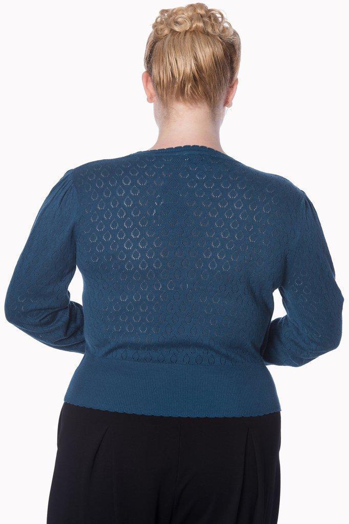 Basic Instinct Long Sleeve Top-Banned-Dark Fashion Clothing