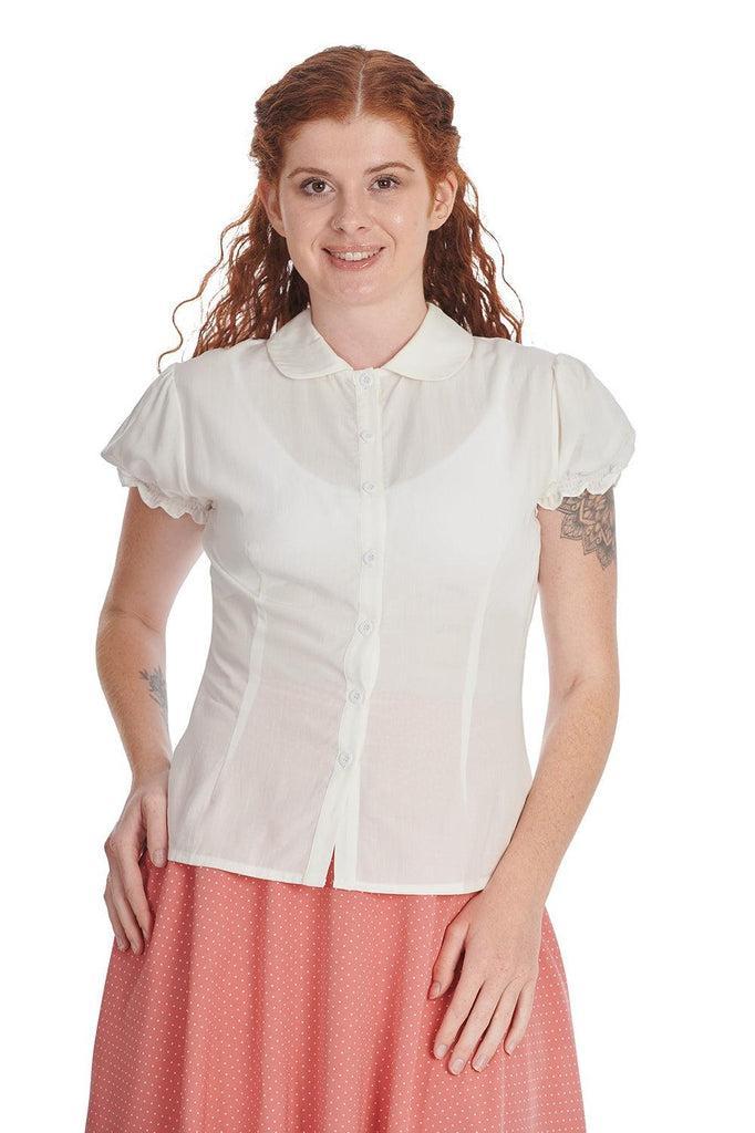 Betsy Bloom Blouse-Banned-Dark Fashion Clothing