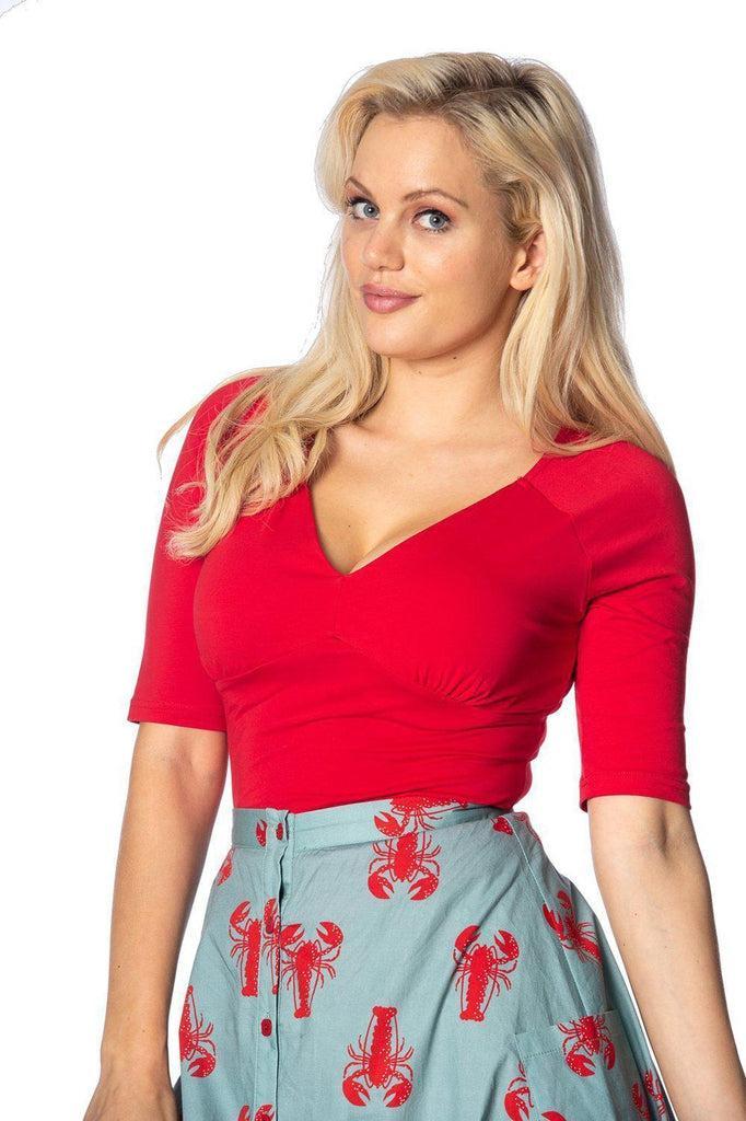 Betty Top-Banned-Dark Fashion Clothing