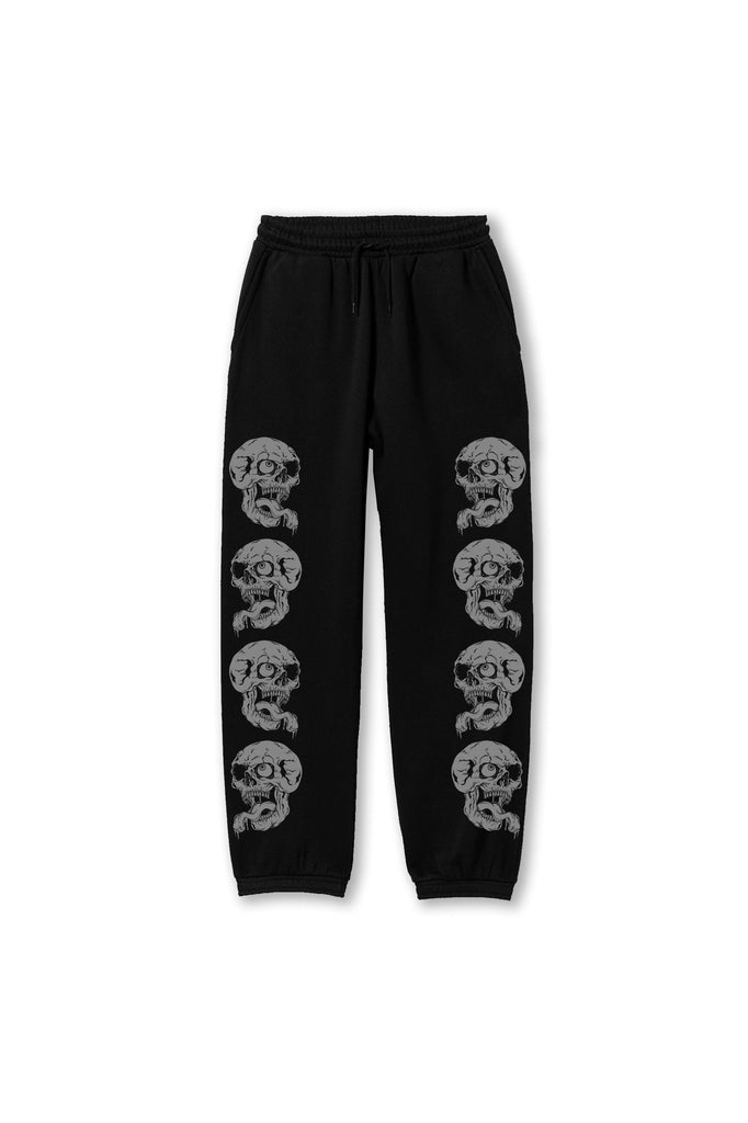 Blood Skull Sweatpants - Unisex-Toxico-Dark Fashion Clothing