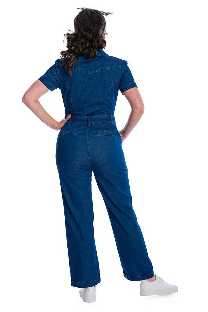 Cadillac Queen Playsuit-Banned-Dark Fashion Clothing