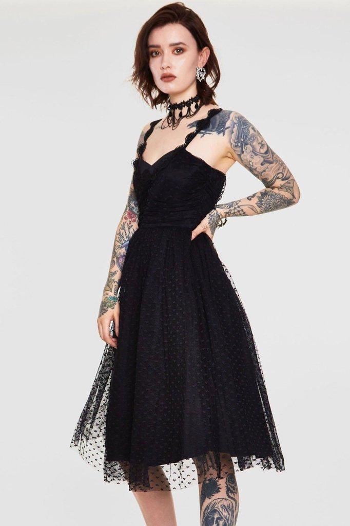 Carrie Dark Heart Prom Dress-Jawbreaker-Dark Fashion Clothing