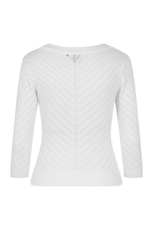Charlie Chevron Top-Banned-Dark Fashion Clothing