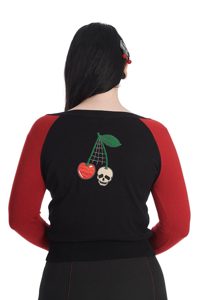 Cherry Clash Jumper-Banned-Dark Fashion Clothing