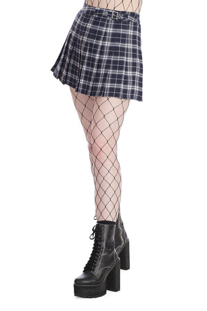 Chicks With Kiks Skirt-Banned-Dark Fashion Clothing