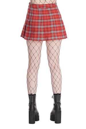 Chicks With Kiks Skirt-Banned-Dark Fashion Clothing