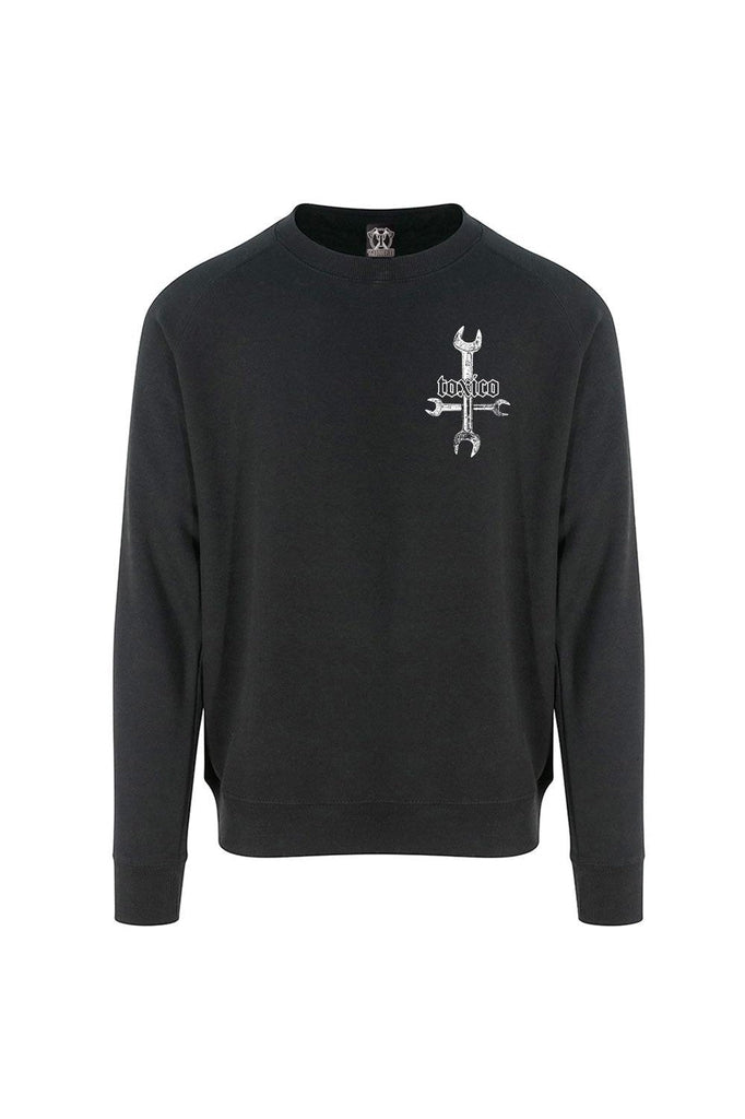 Church Spanners Crewneck-Toxico-Dark Fashion Clothing