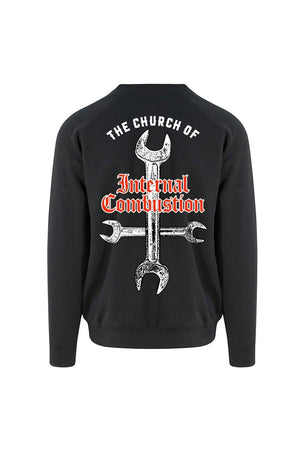 Church Spanners Crewneck-Toxico-Dark Fashion Clothing