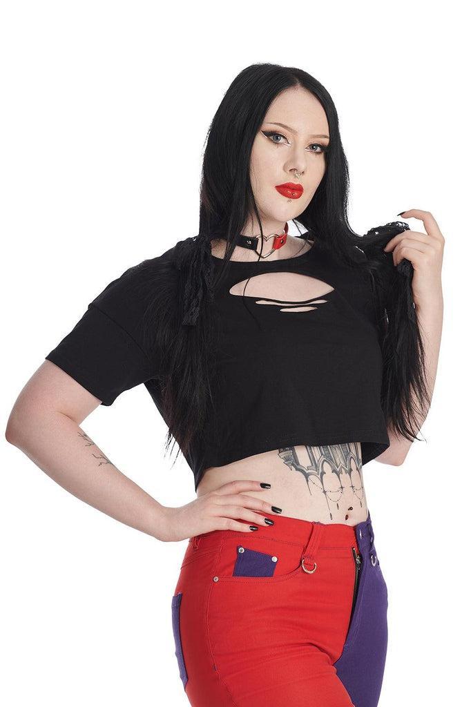 Corbin Top-Banned-Dark Fashion Clothing