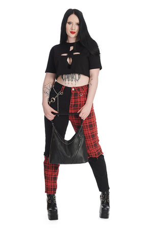 Cross My Heart Top-Banned-Dark Fashion Clothing