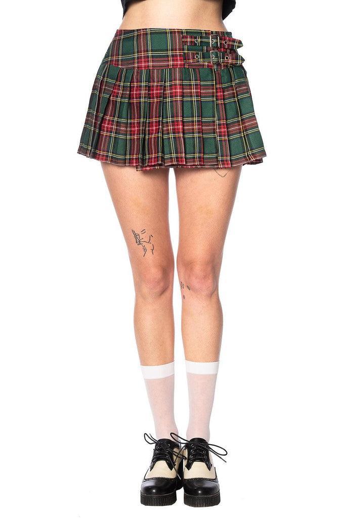 Darkdoll Mini Skirt-Banned-Dark Fashion Clothing