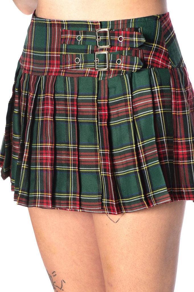 Darkdoll Mini Skirt-Banned-Dark Fashion Clothing