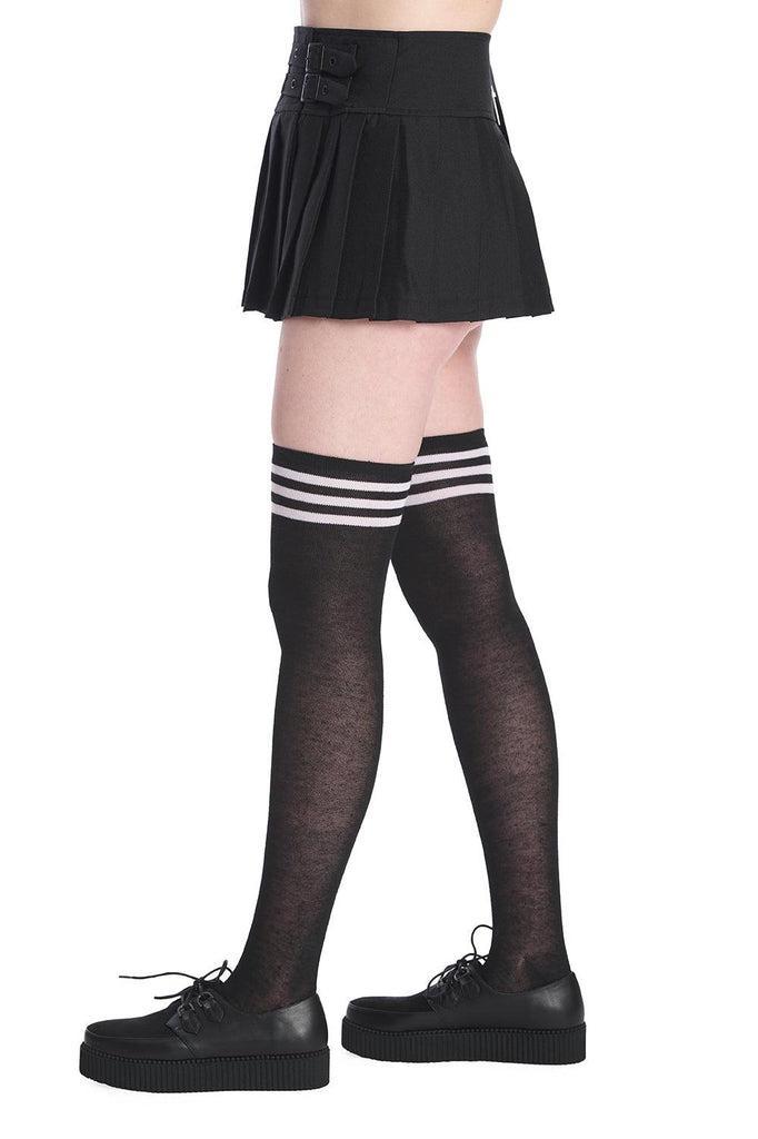 Darkdoll Mini Skirt-Banned-Dark Fashion Clothing