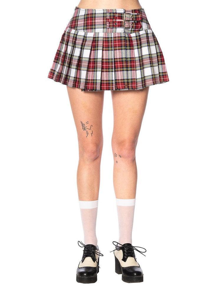 Darkdoll Mini Skirt-Banned-Dark Fashion Clothing