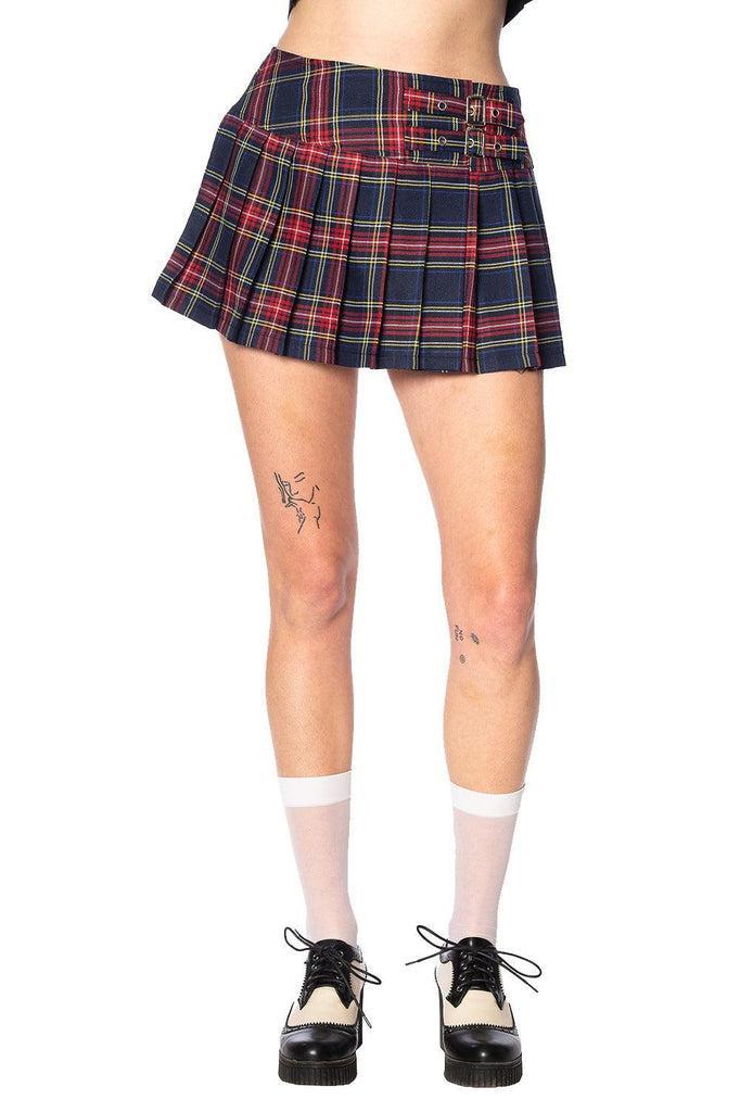 Darkdoll Mini Skirt-Banned-Dark Fashion Clothing