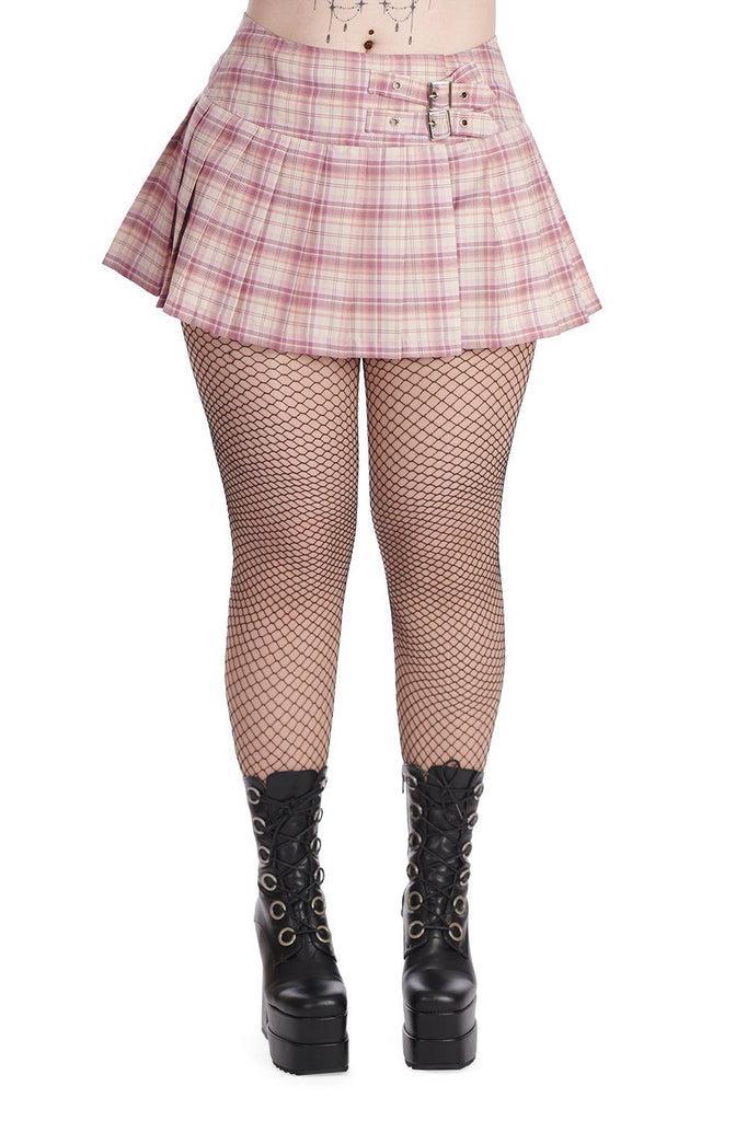 Darkdoll Mini Skirt-Banned-Dark Fashion Clothing