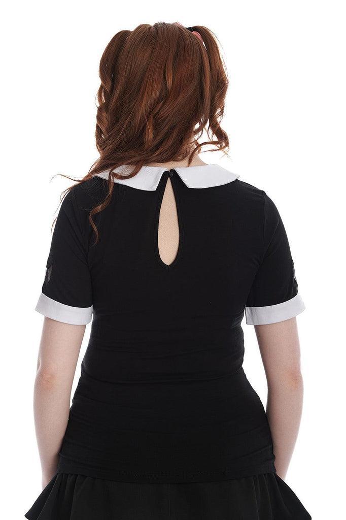 Darkness Cat Top-Banned-Dark Fashion Clothing