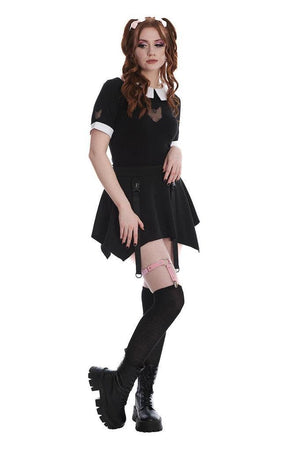 Darkness Cat Top-Banned-Dark Fashion Clothing