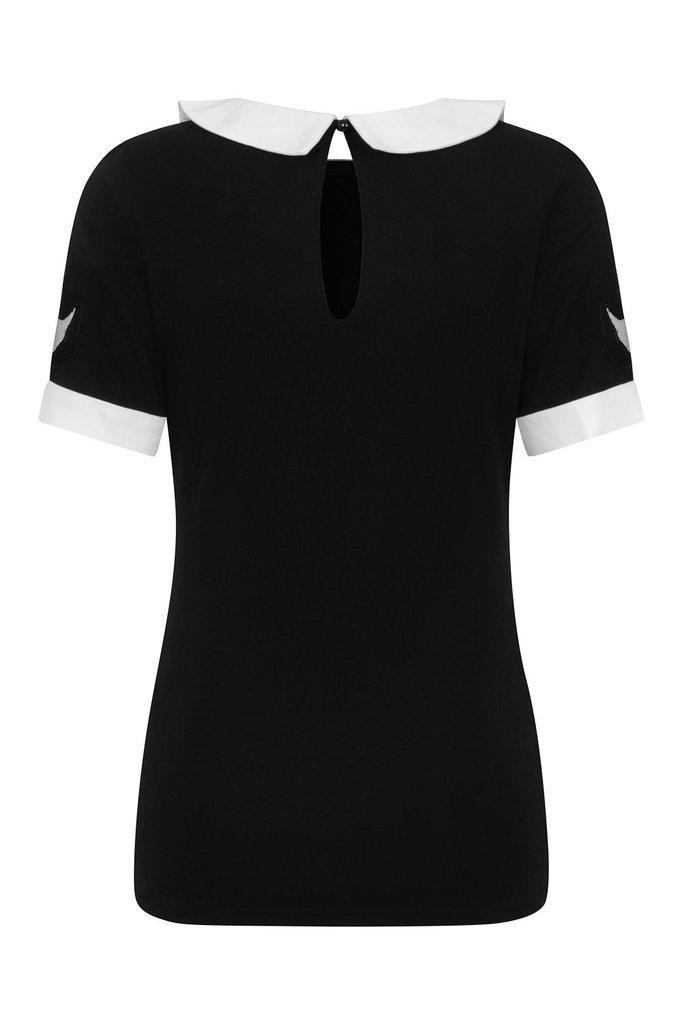 Darkness Cat Top-Banned-Dark Fashion Clothing