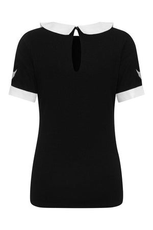 Darkness Cat Top-Banned-Dark Fashion Clothing