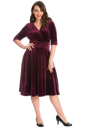 Date Night Fit & Flare Dress-Banned-Dark Fashion Clothing