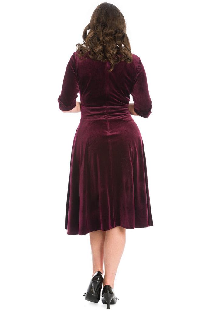 Date Night Fit & Flare Dress-Banned-Dark Fashion Clothing