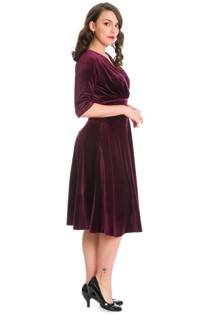 Date Night Fit & Flare Dress-Banned-Dark Fashion Clothing
