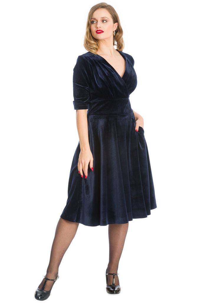 Date Night Fit & Flare Dress-Banned-Dark Fashion Clothing