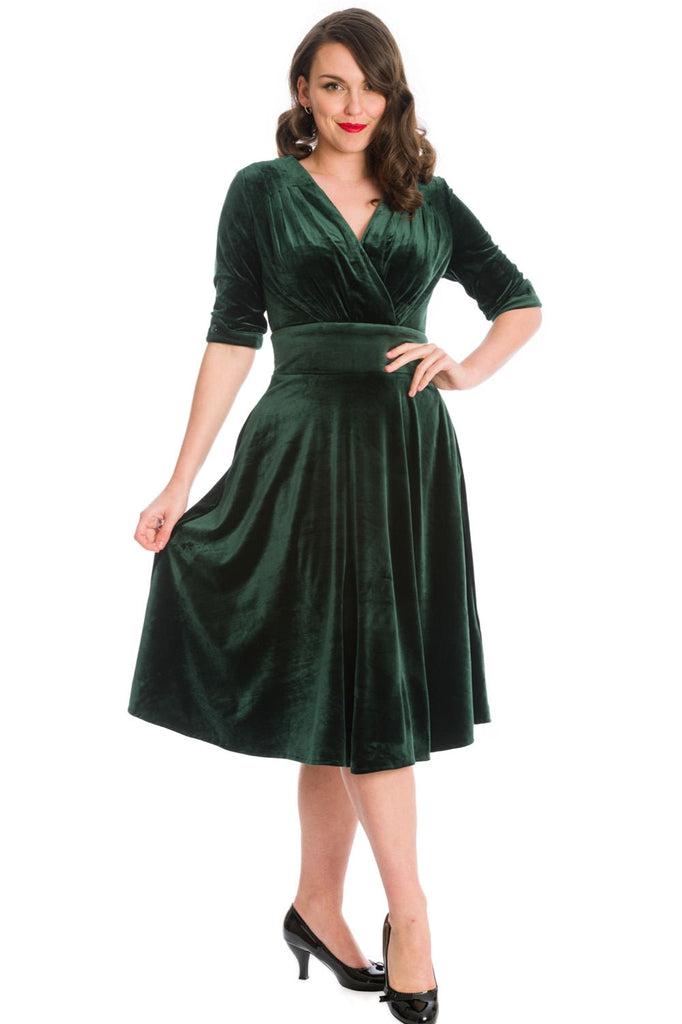 Date Night Fit & Flare Dress-Banned-Dark Fashion Clothing