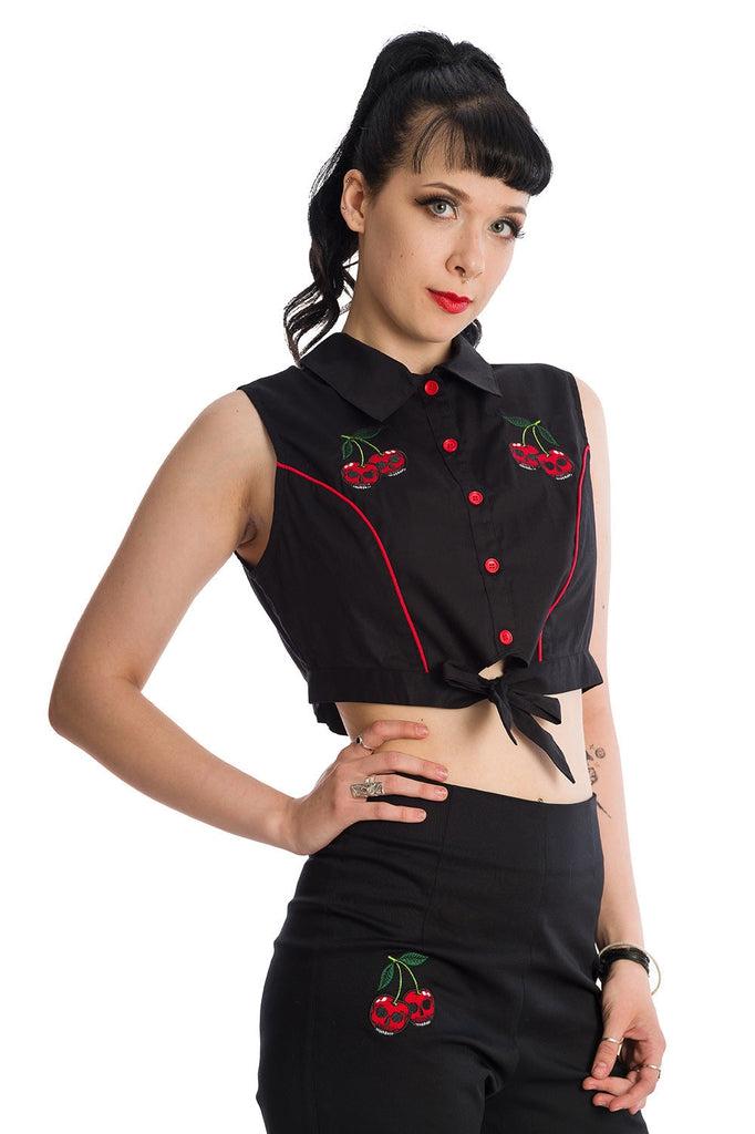Death By Cherry Shirt-Banned-Dark Fashion Clothing