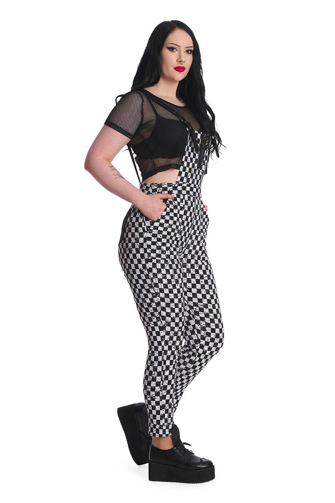 Delgado Playsuit-Banned-Dark Fashion Clothing