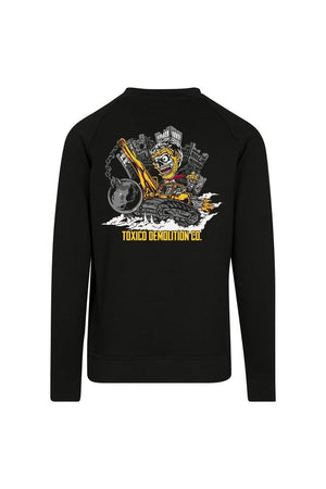 Demolition Crewneck-Toxico-Dark Fashion Clothing