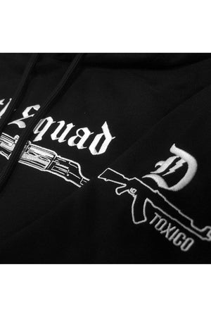 Deth Squad AK Pullover Hood-Toxico-Dark Fashion Clothing