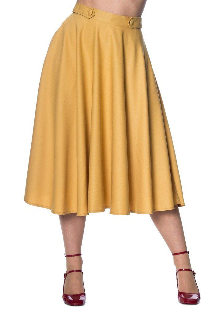 Di Di Swing Skirt-Banned-Dark Fashion Clothing