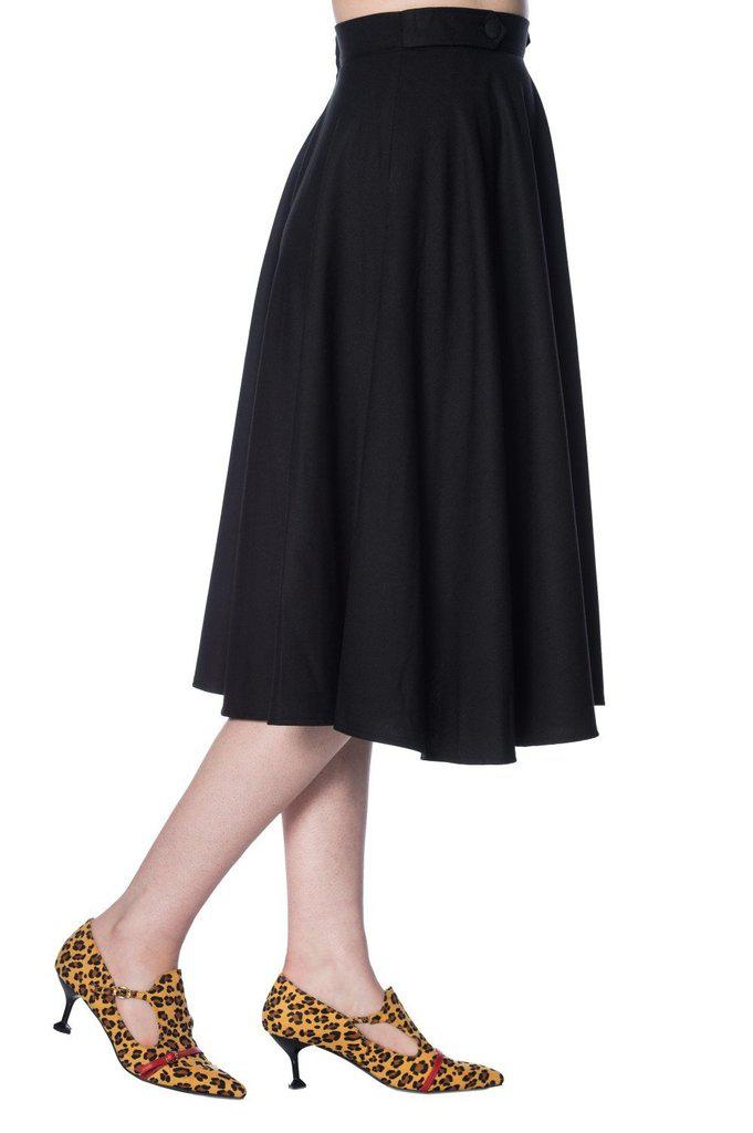 Di Di Swing Skirt-Banned-Dark Fashion Clothing