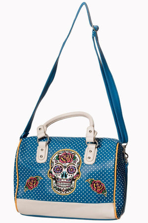 Dia De Muertos Bag-Banned-Dark Fashion Clothing