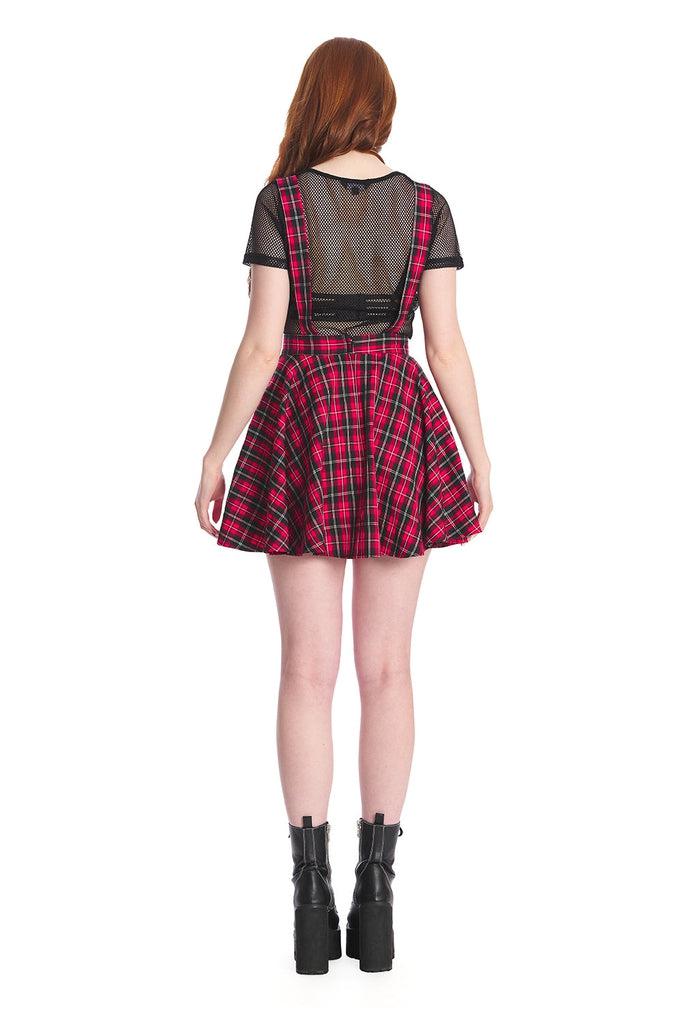 Don't Settle Pinafore-Banned-Dark Fashion Clothing