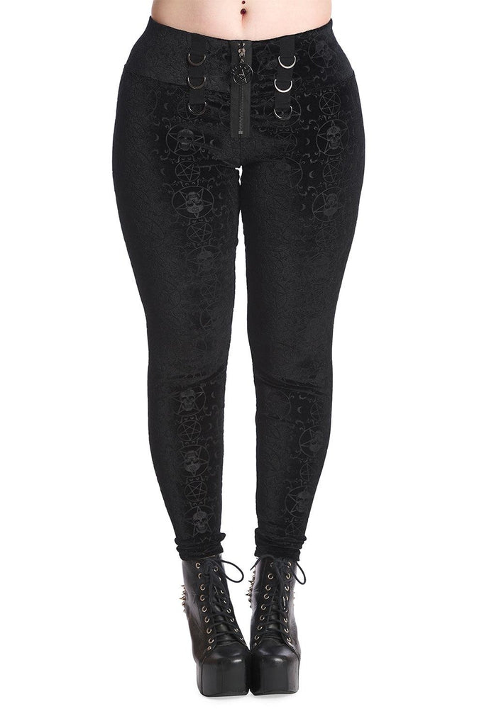 Dream Crusher Leggings-Banned-Dark Fashion Clothing