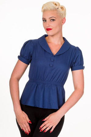 Endora Blouse-Banned-Dark Fashion Clothing