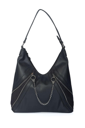 Entwined Hobo Bag-Banned-Dark Fashion Clothing