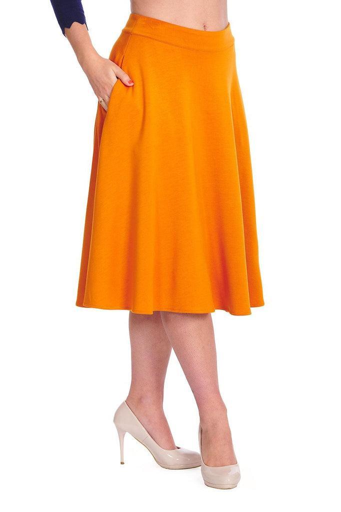 Etta Swing Skirt-Banned-Dark Fashion Clothing