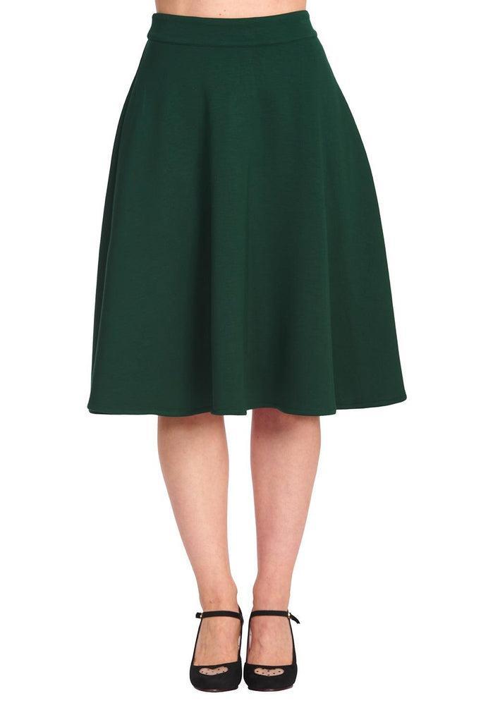 Etta Swing Skirt-Banned-Dark Fashion Clothing