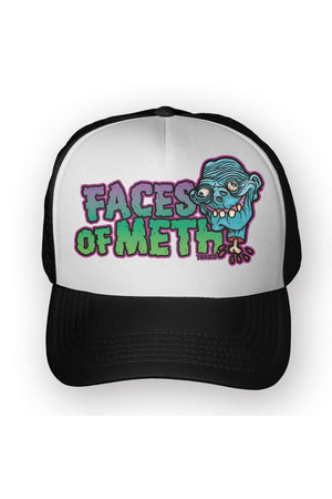 Faces Of Meth Trucker Hat-Toxico-Dark Fashion Clothing