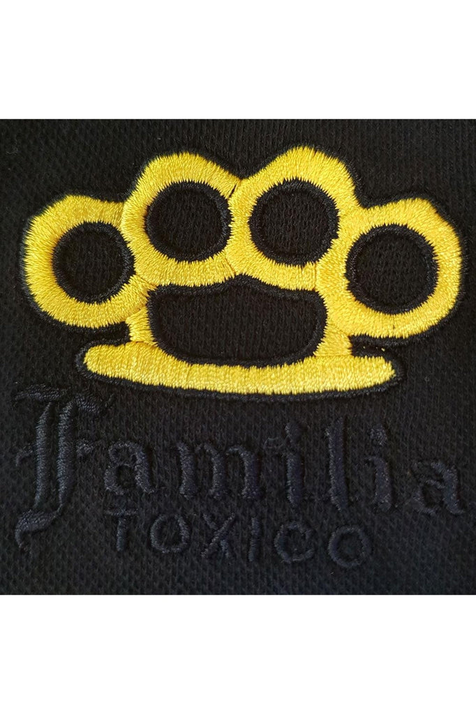 Familia Polo Shirt-Toxico-Dark Fashion Clothing