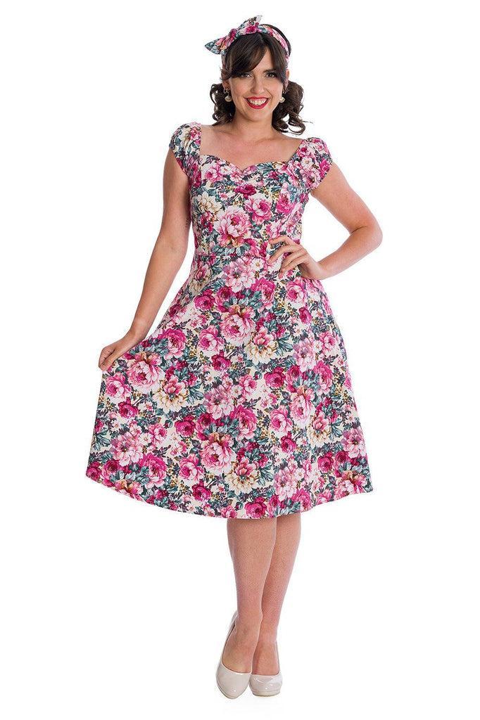 Flower Show Dress-Banned-Dark Fashion Clothing