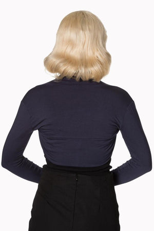 Folded Shrug-Banned-Dark Fashion Clothing