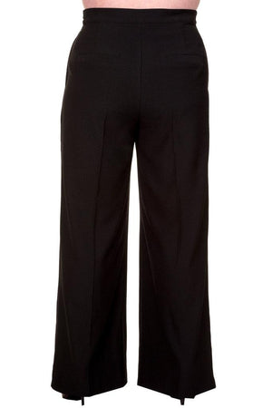 Full Moon Plus Size Trousers-Banned-Dark Fashion Clothing