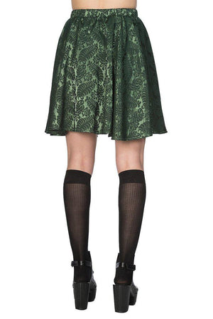 Future Flapper Skirt-Banned-Dark Fashion Clothing
